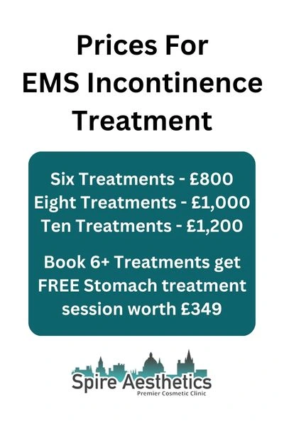 EMS Incontinence Treatment Prices Wellingborough