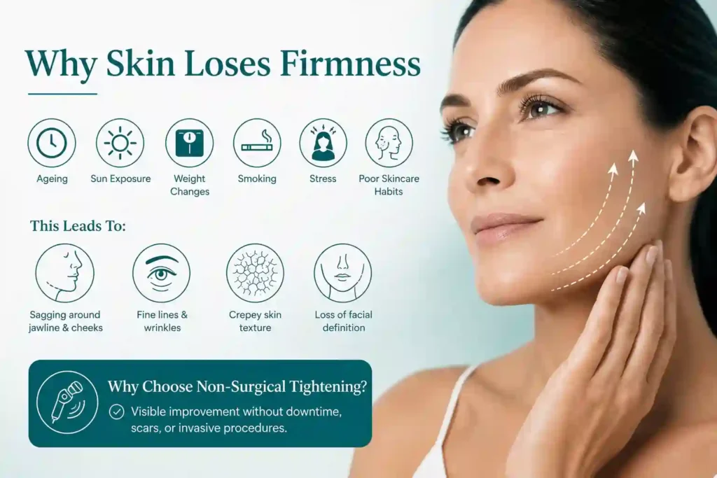 What Makes Skin Lose Firmness and Why Do People Seek Non-Surgical Tightening Wellingborough?